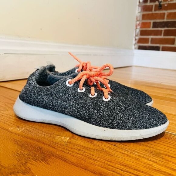 Allbirds Womens Wool Runner Black Running Shoes Sneakers Athletic Size 10 - Picture 1 of 16